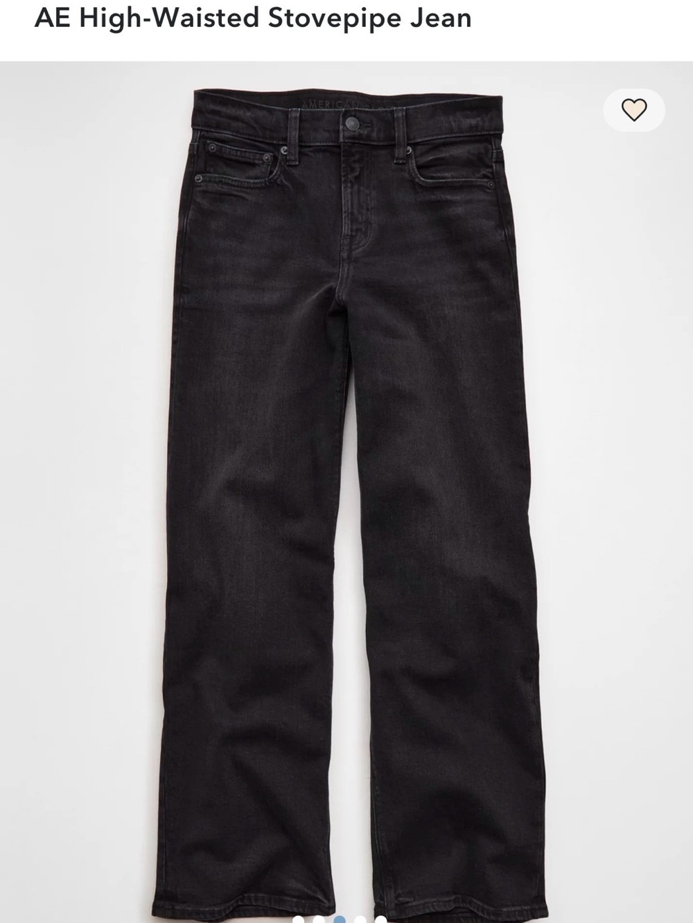 Women’s American Eagle- Black Denim Jeans - Stovepipe